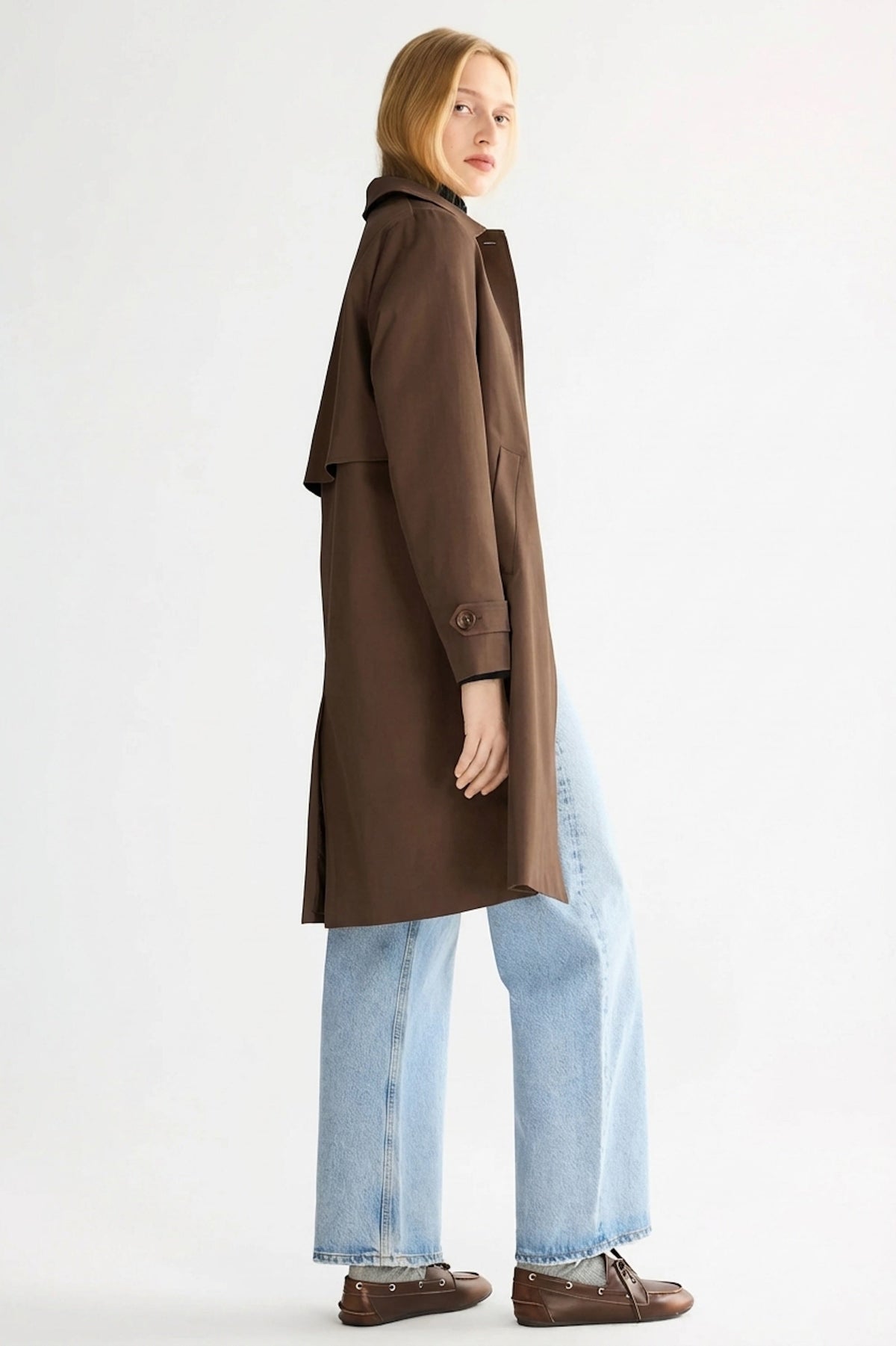 Single-Breasted Trench Coat