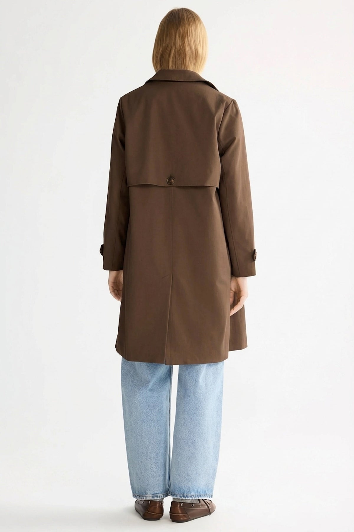 Single-Breasted Trench Coat