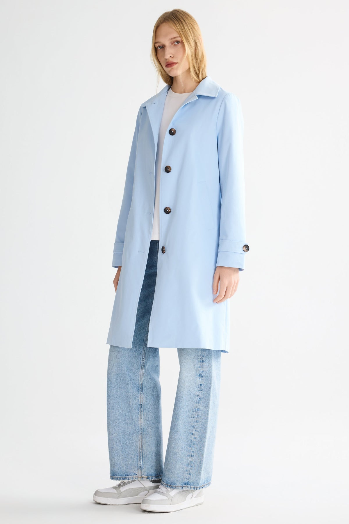 Single-Breasted Trench Coat