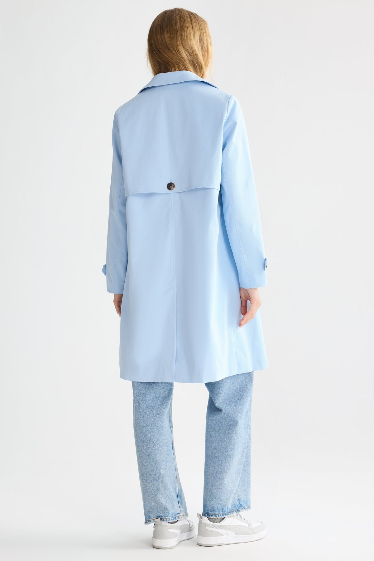 Single-Breasted Trench Coat