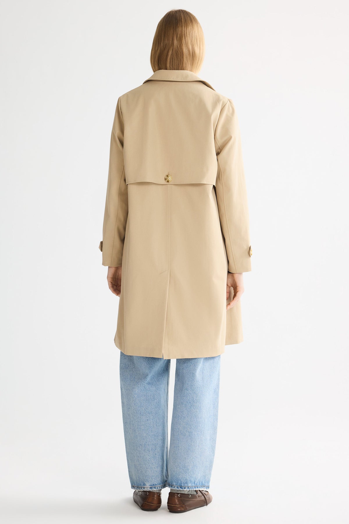 Single-Breasted Trench Coat