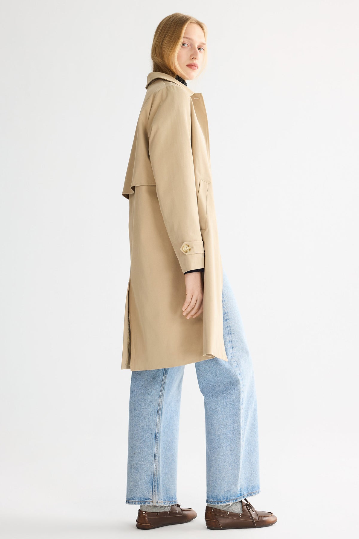 Single-Breasted Trench Coat