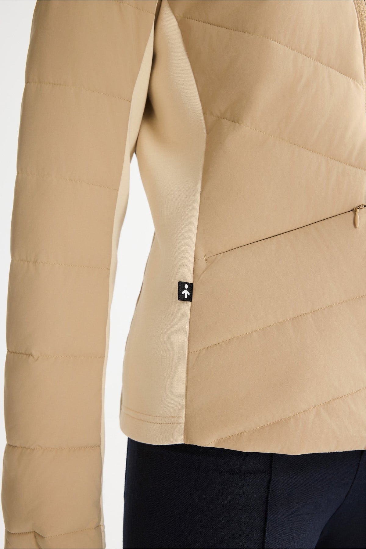 Slim-Fit Quilted Hybrid Jacket