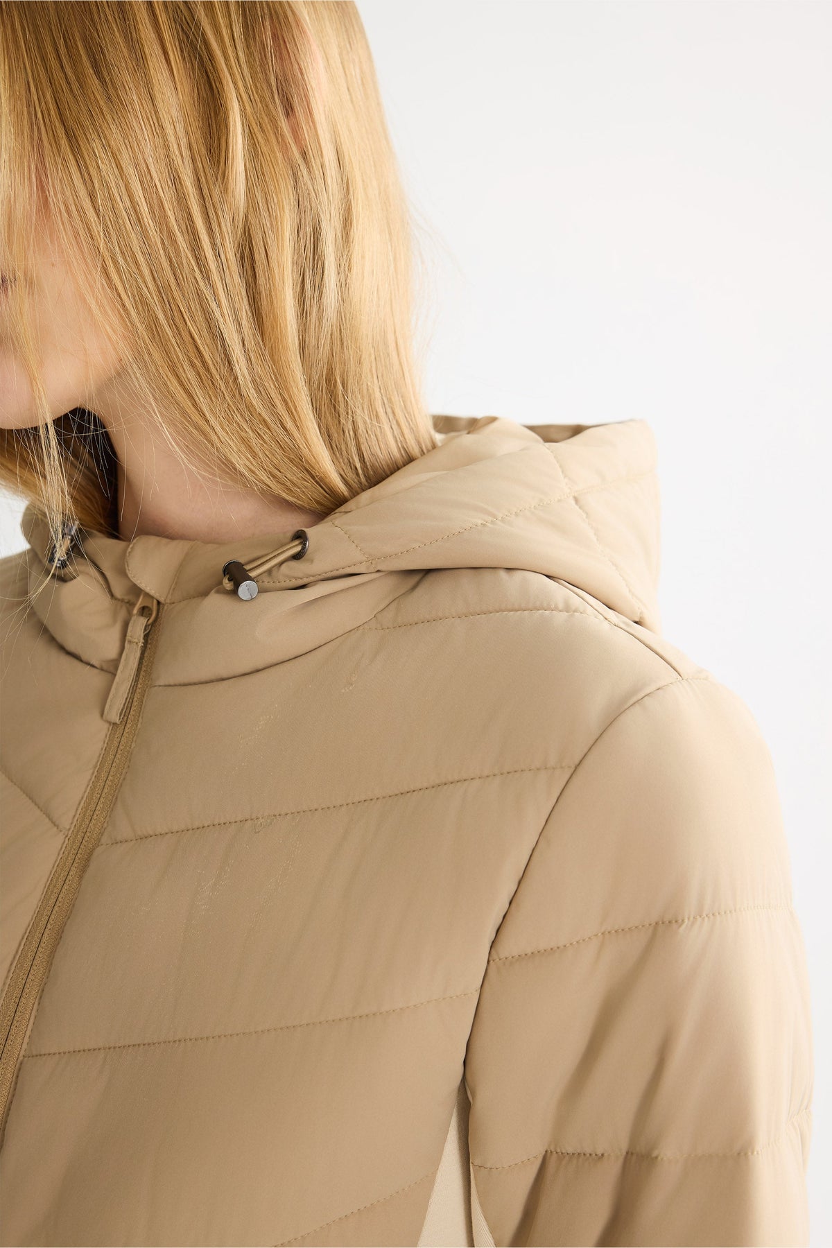 Slim-Fit Quilted Hybrid Jacket