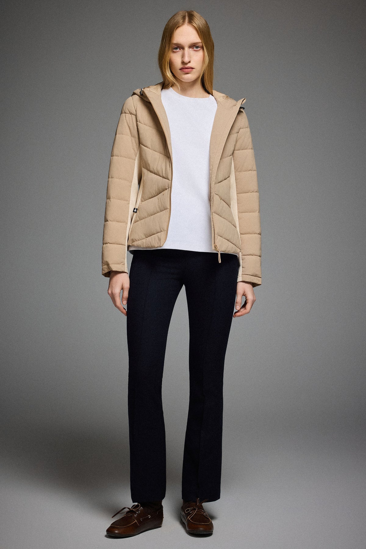 Slim-Fit Quilted Hybrid Jacket