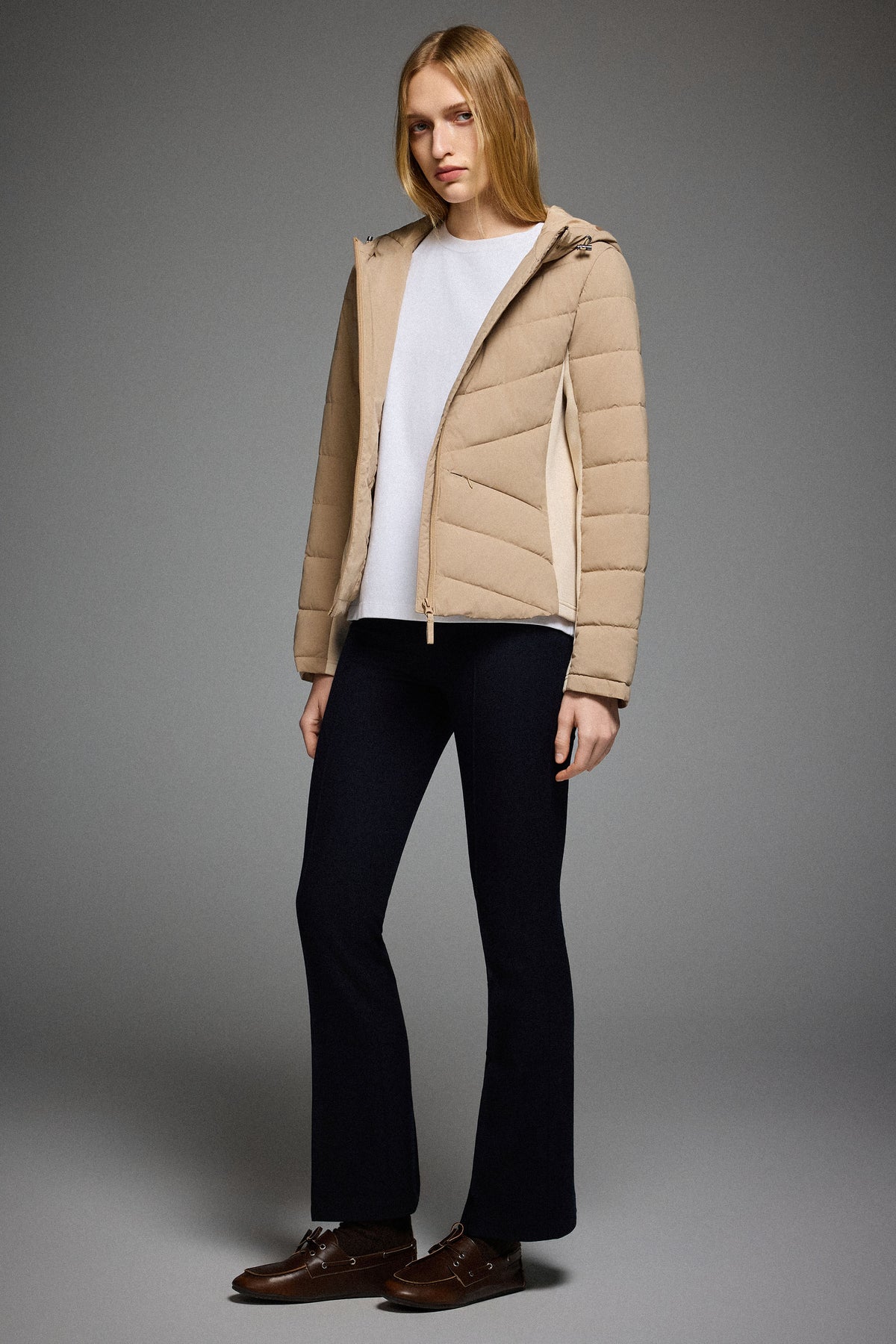 Slim-Fit Quilted Hybrid Jacket
