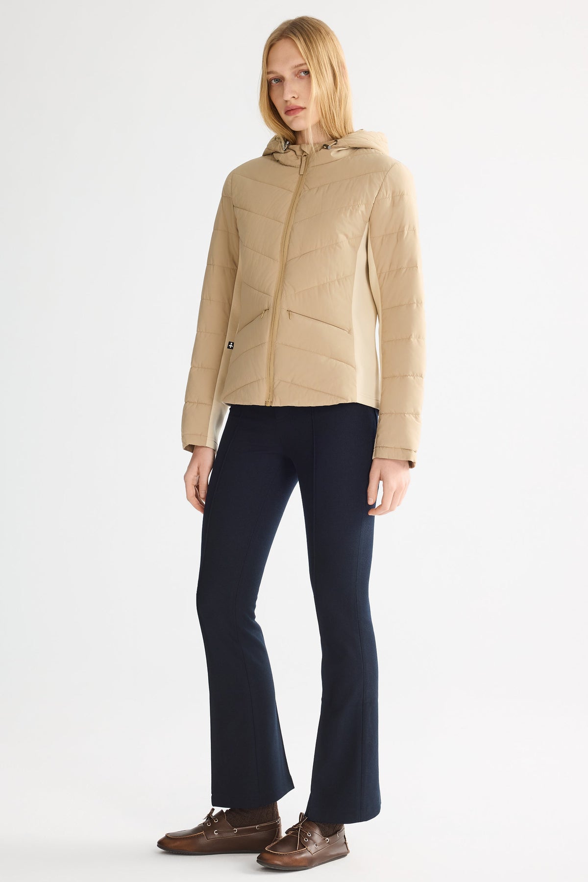 Slim-Fit Quilted Hybrid Jacket