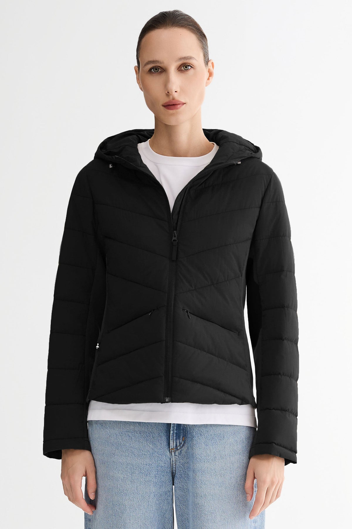 Slim-Fit Quilted Hybrid Jacket