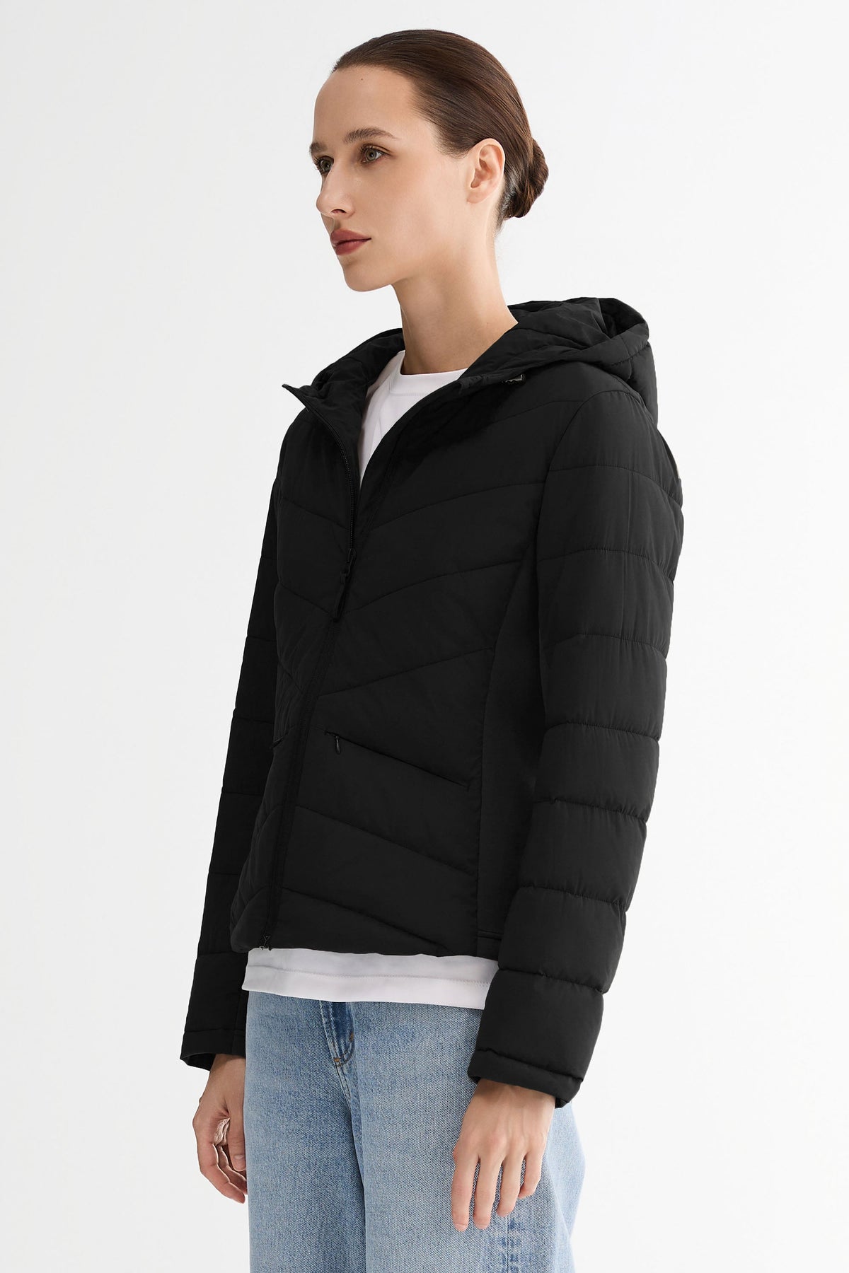 Slim-Fit Quilted Hybrid Jacket