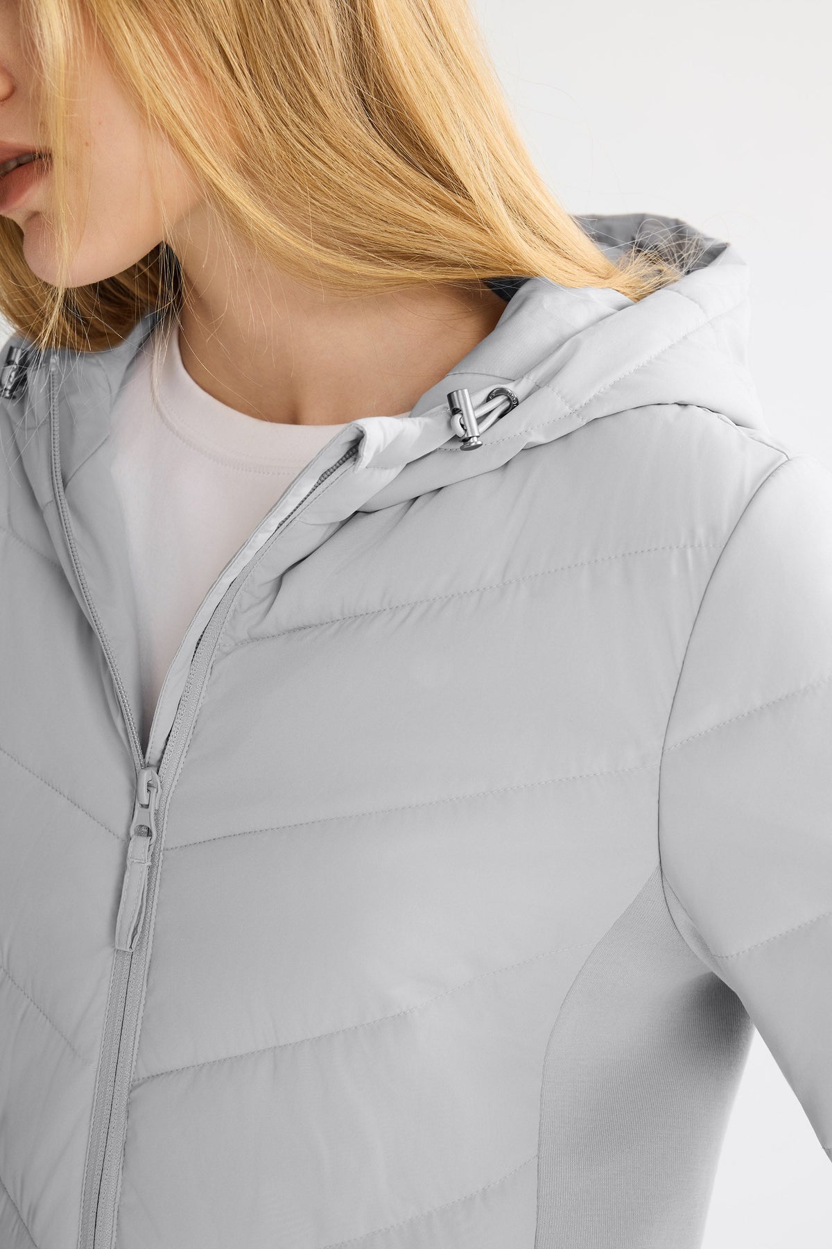 Slim-Fit Quilted Hybrid Jacket