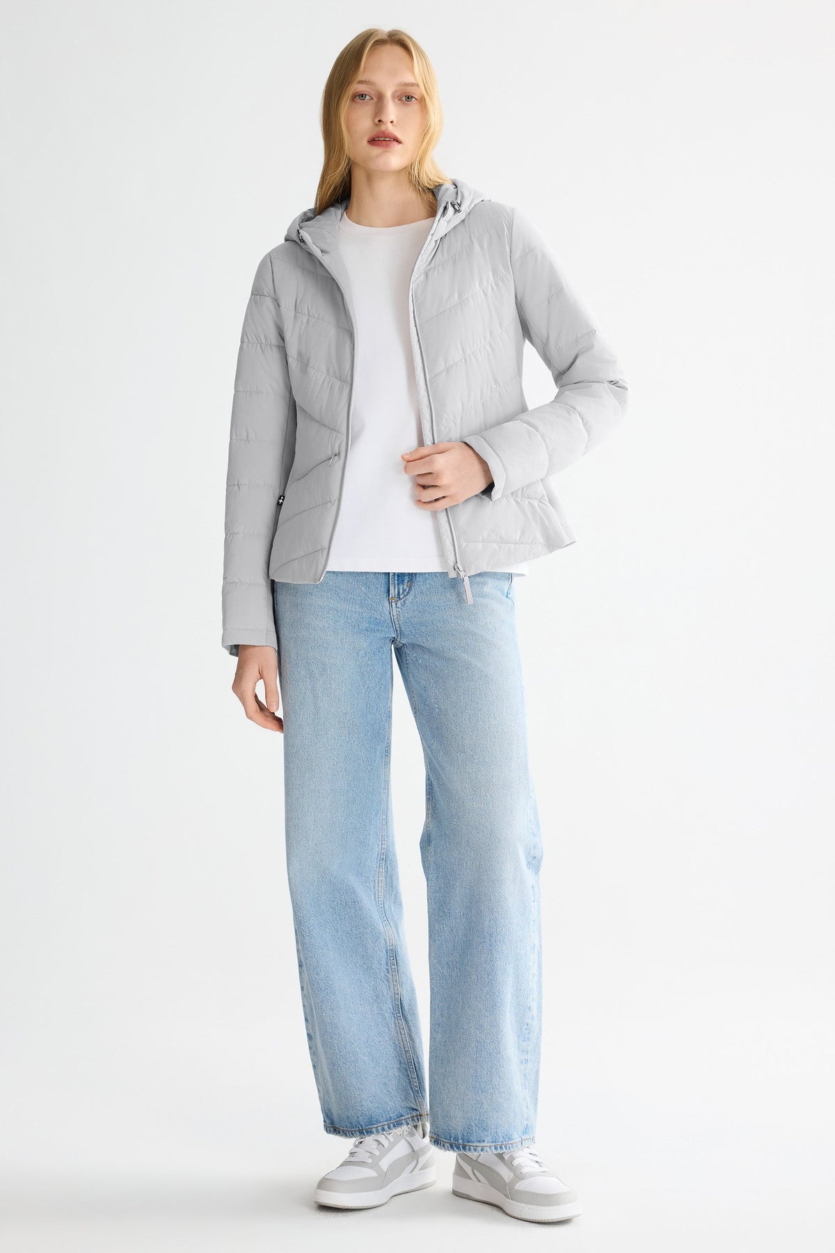 Slim-Fit Quilted Hybrid Jacket
