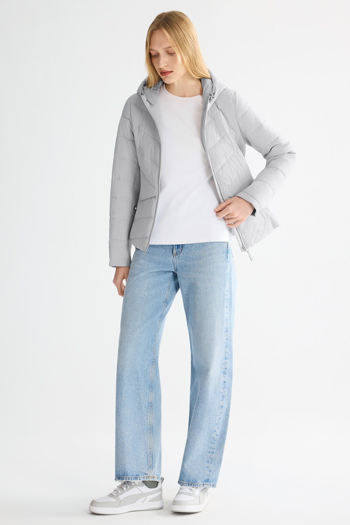 Slim-Fit Quilted Hybrid Jacket
