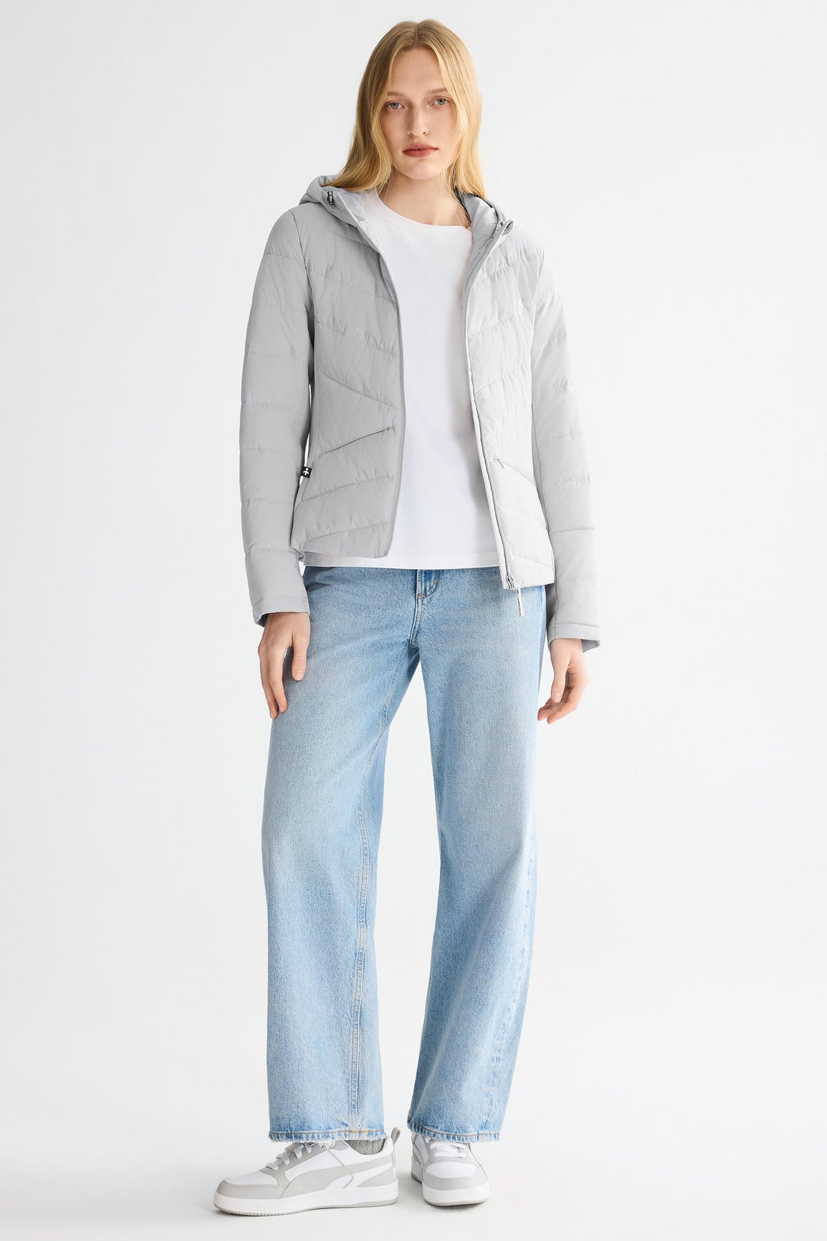 Slim-Fit Quilted Hybrid Jacket