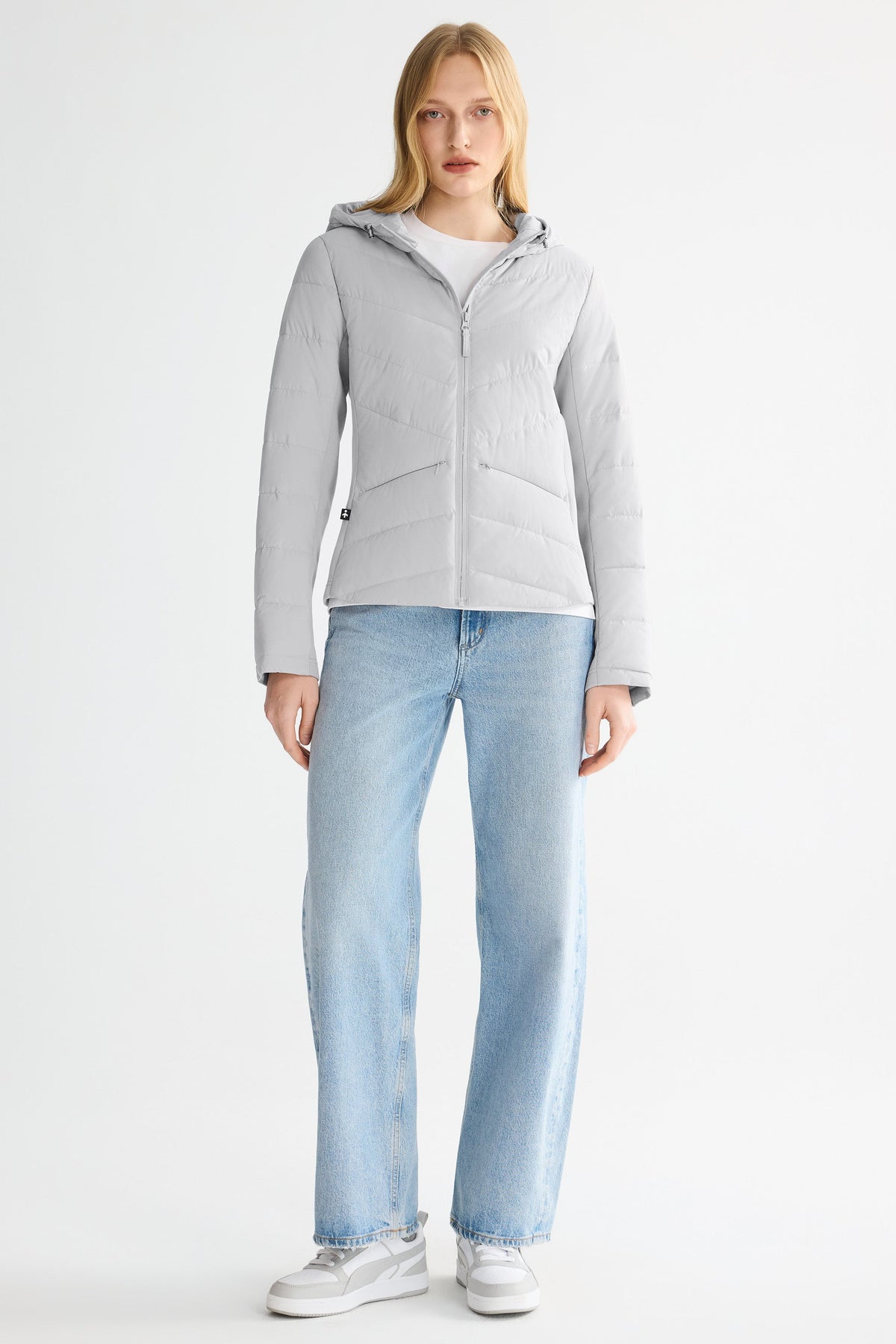 Slim-Fit Quilted Hybrid Jacket