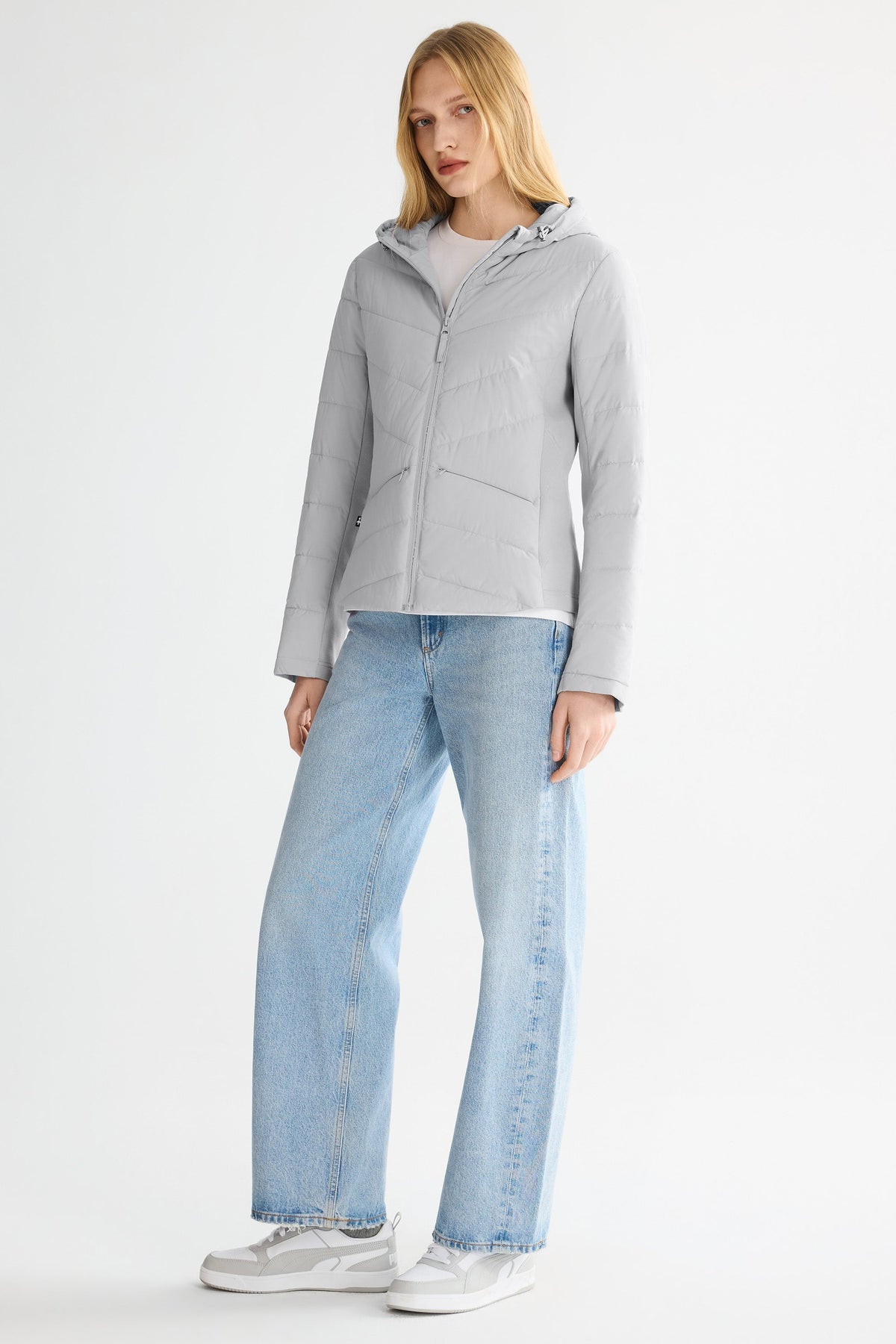 Slim-Fit Quilted Hybrid Jacket