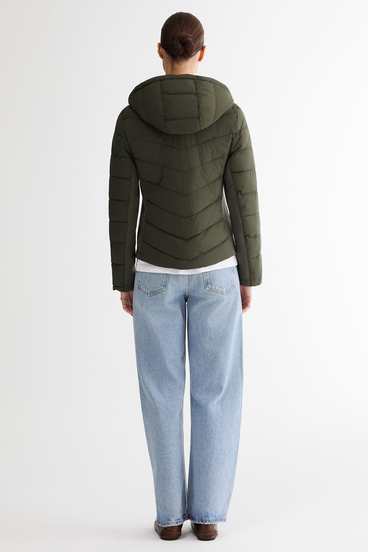 Slim-Fit Quilted Hybrid Jacket