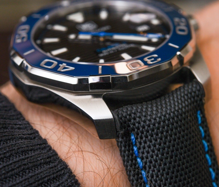 Tag Heuer Aquaracer Blue Dial Watch for Men - WAY211B.FC6363