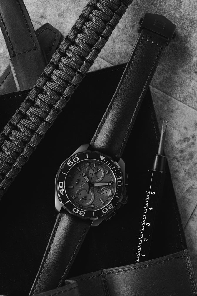 Tag Heuer Aquaracer Titanium Grey Dial Watch for Men - CAY218B.FC6370
