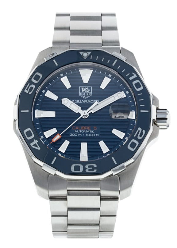Tag Heuer Aquaracer Blue Dial Watch for Men - WAY211C.BA0928