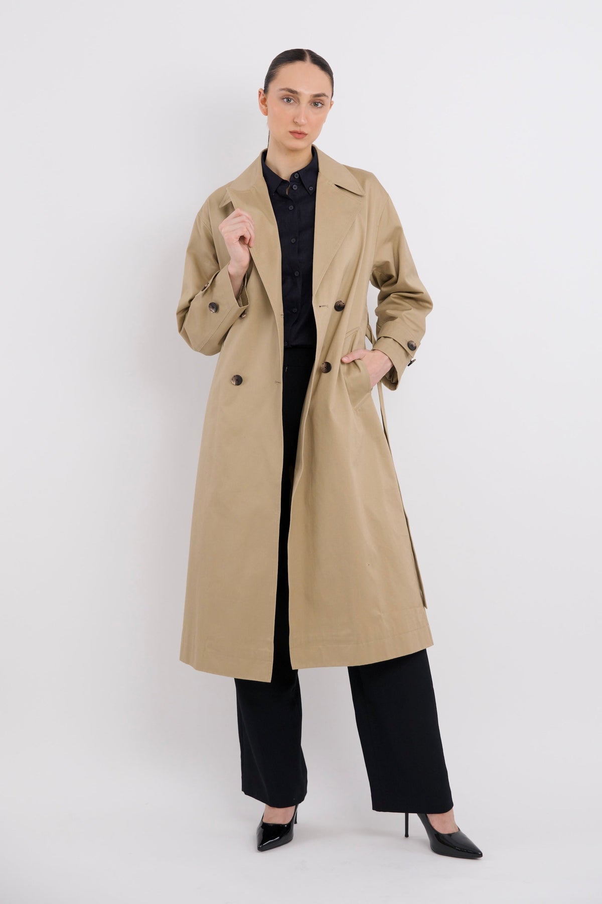 Maxi Oversized Trench Coat