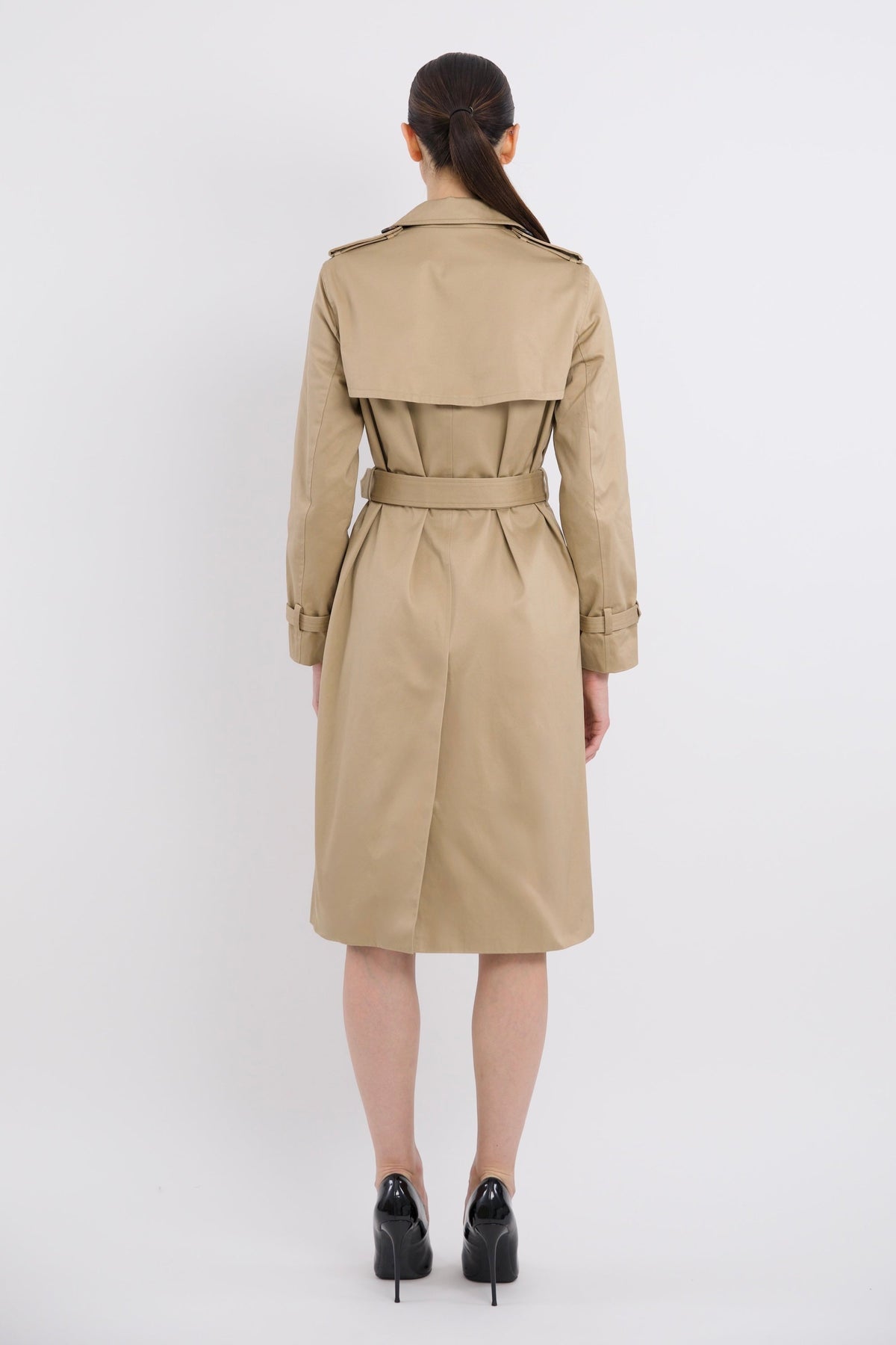 Long Classic Trench Coat