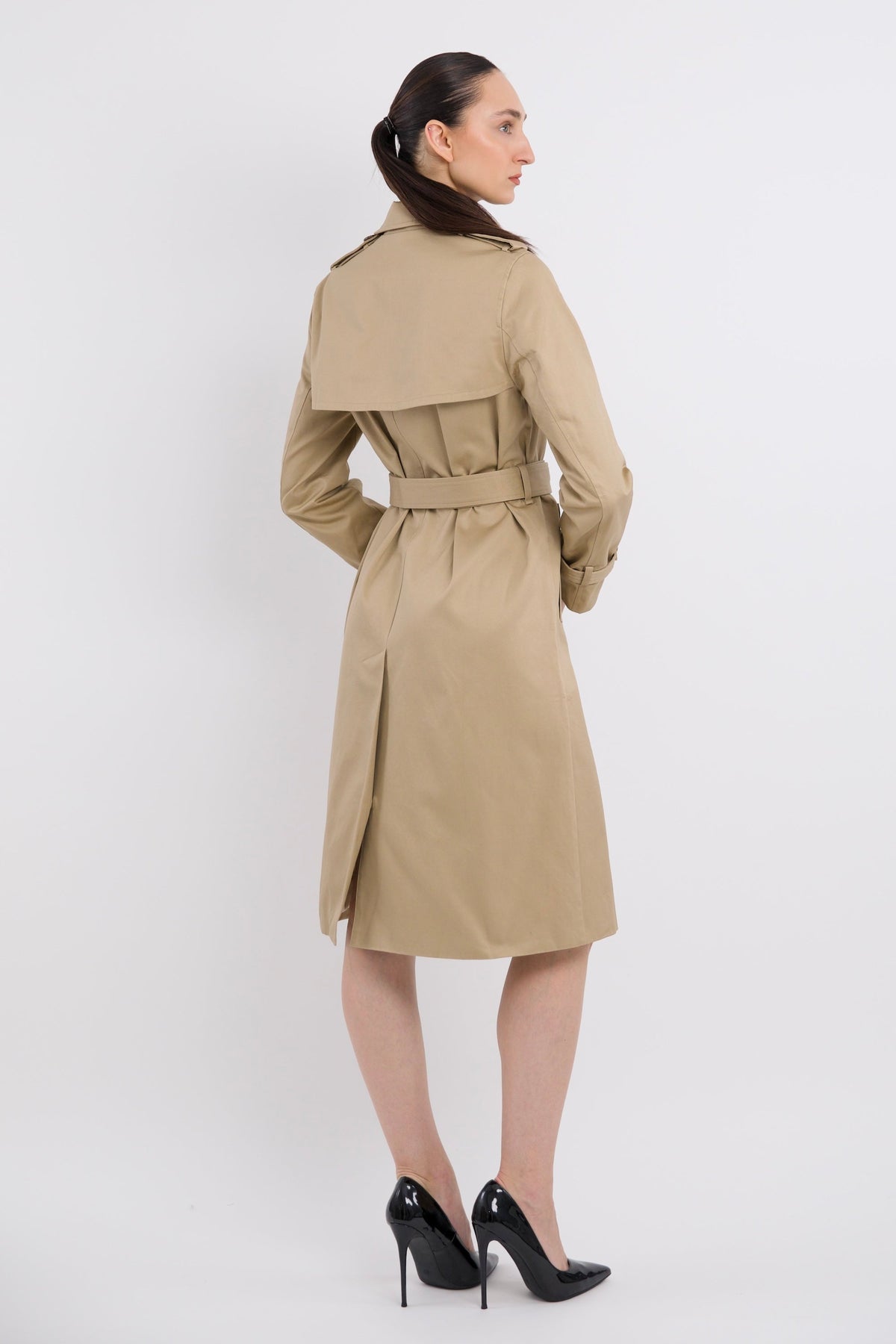 Long Classic Trench Coat