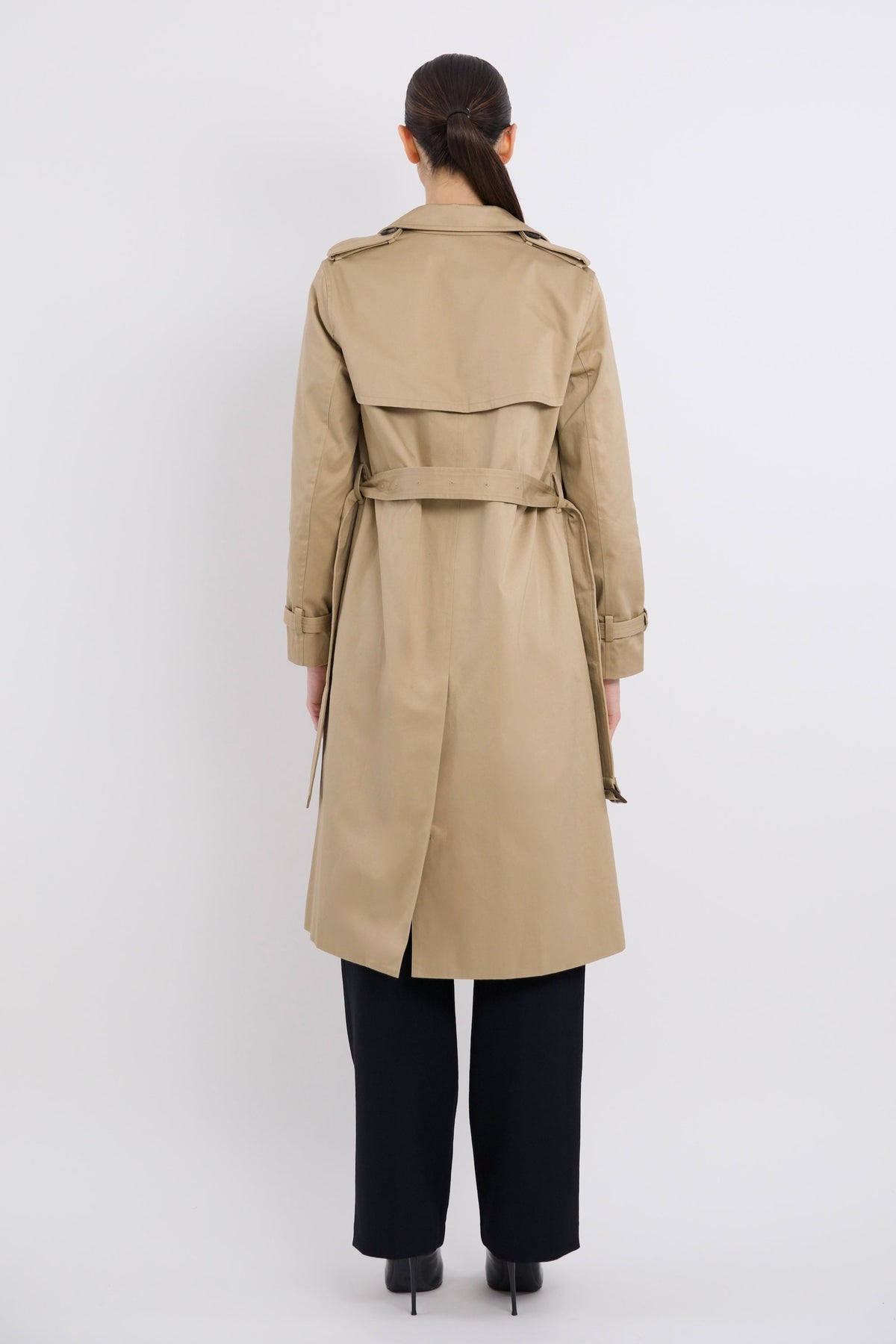 Long Classic Trench Coat