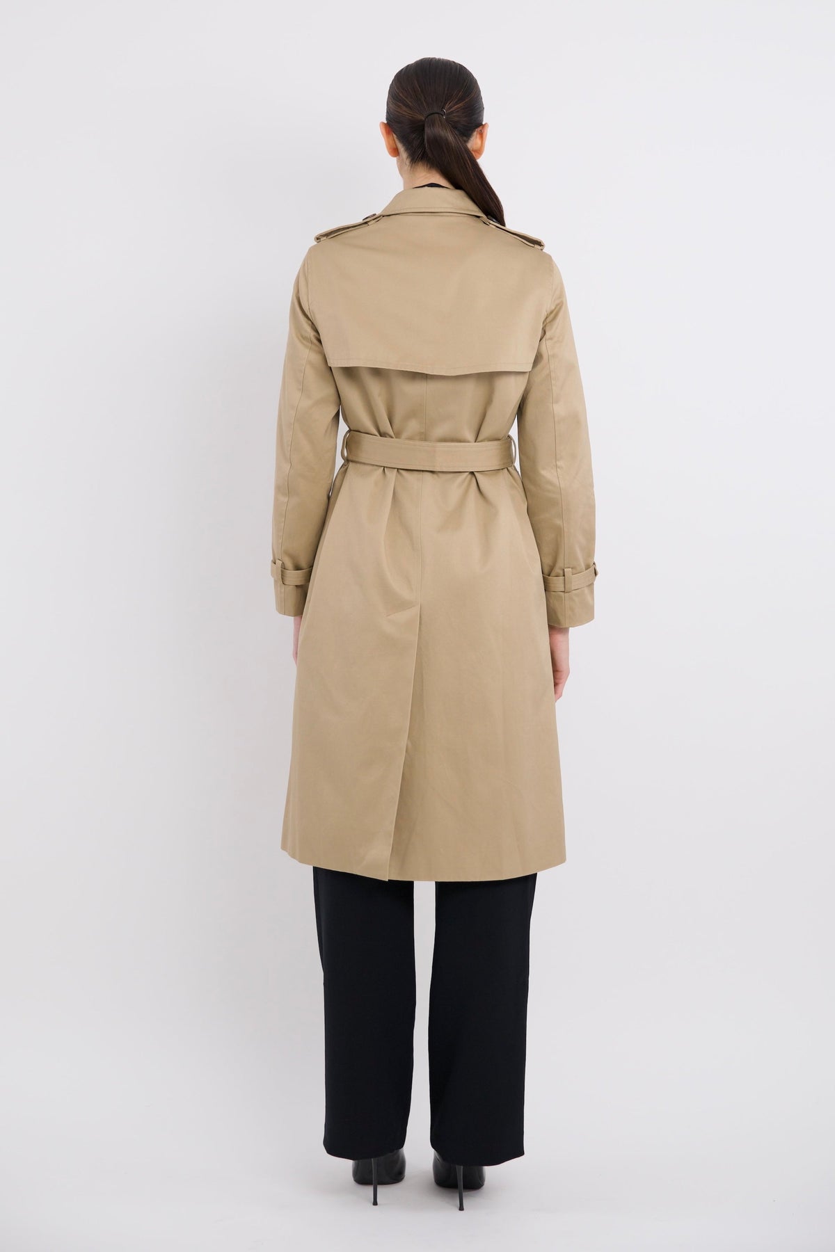 Long Classic Trench Coat