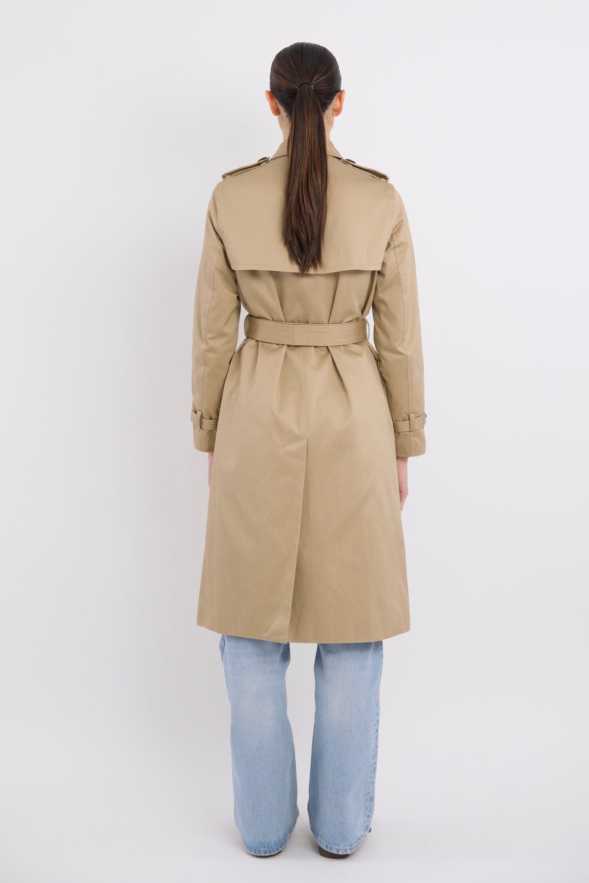 Long Classic Trench Coat