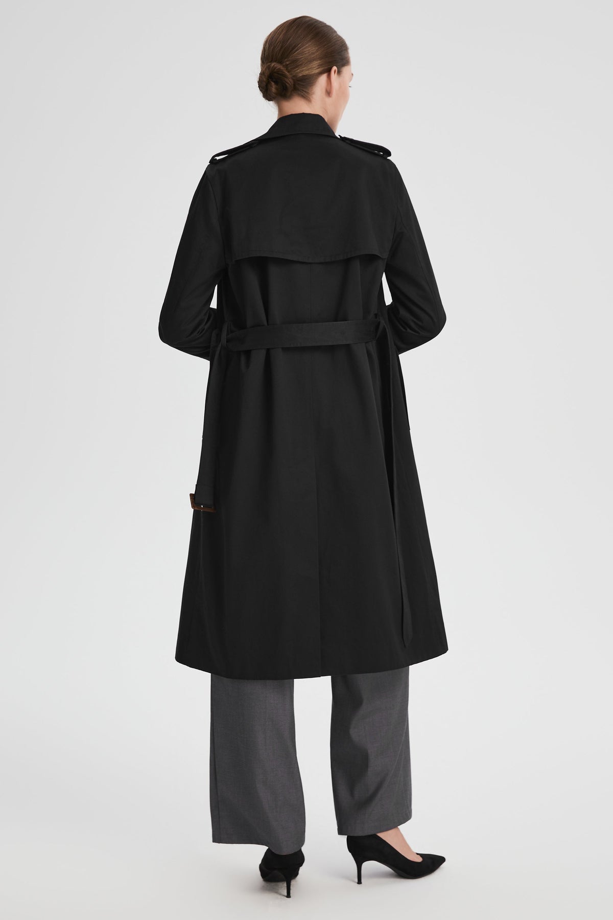 Long Classic Trench Coat