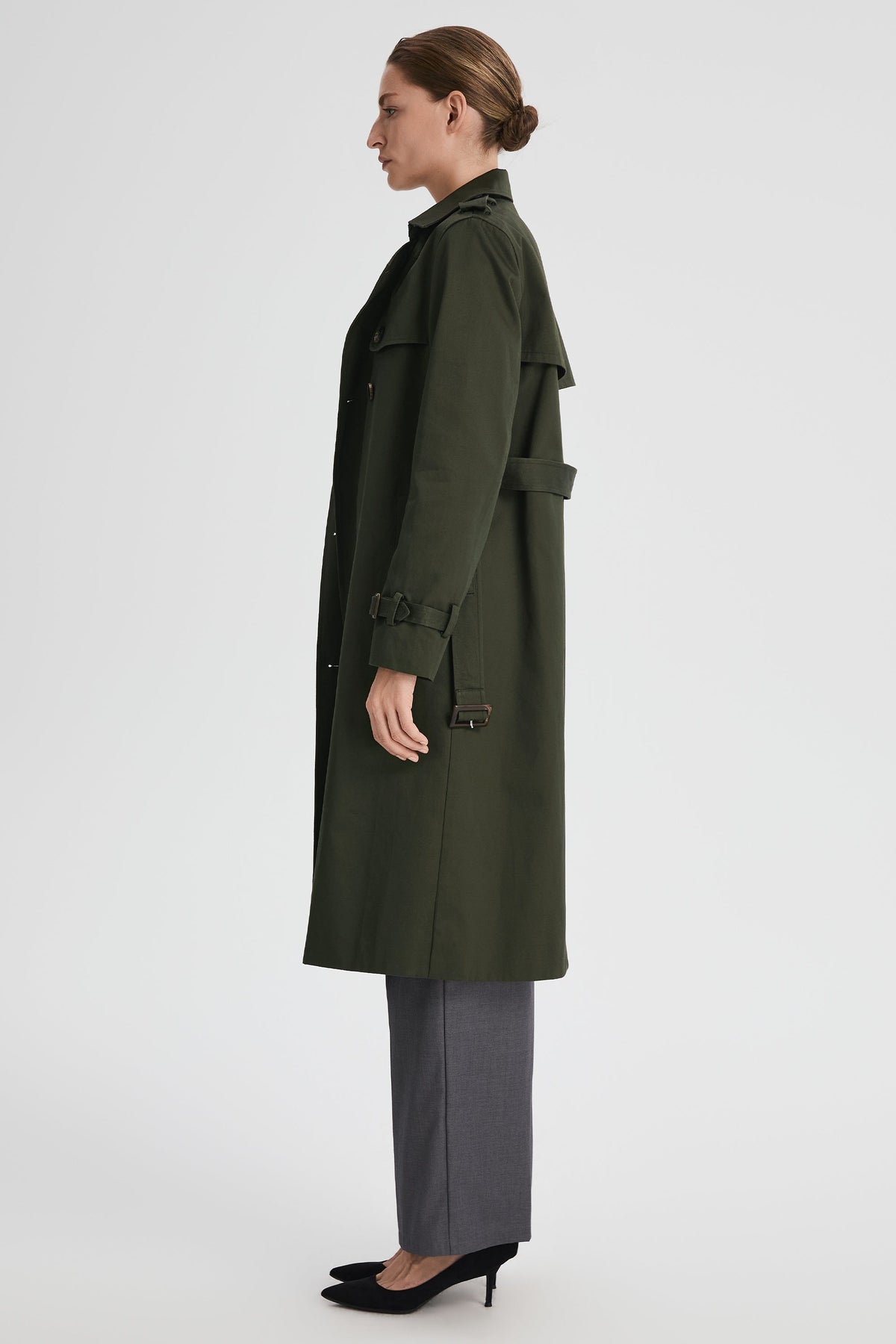Long Classic Trench Coat
