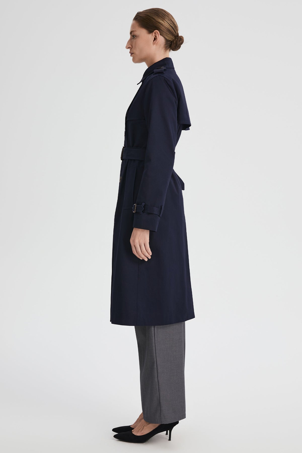 Long Classic Trench Coat