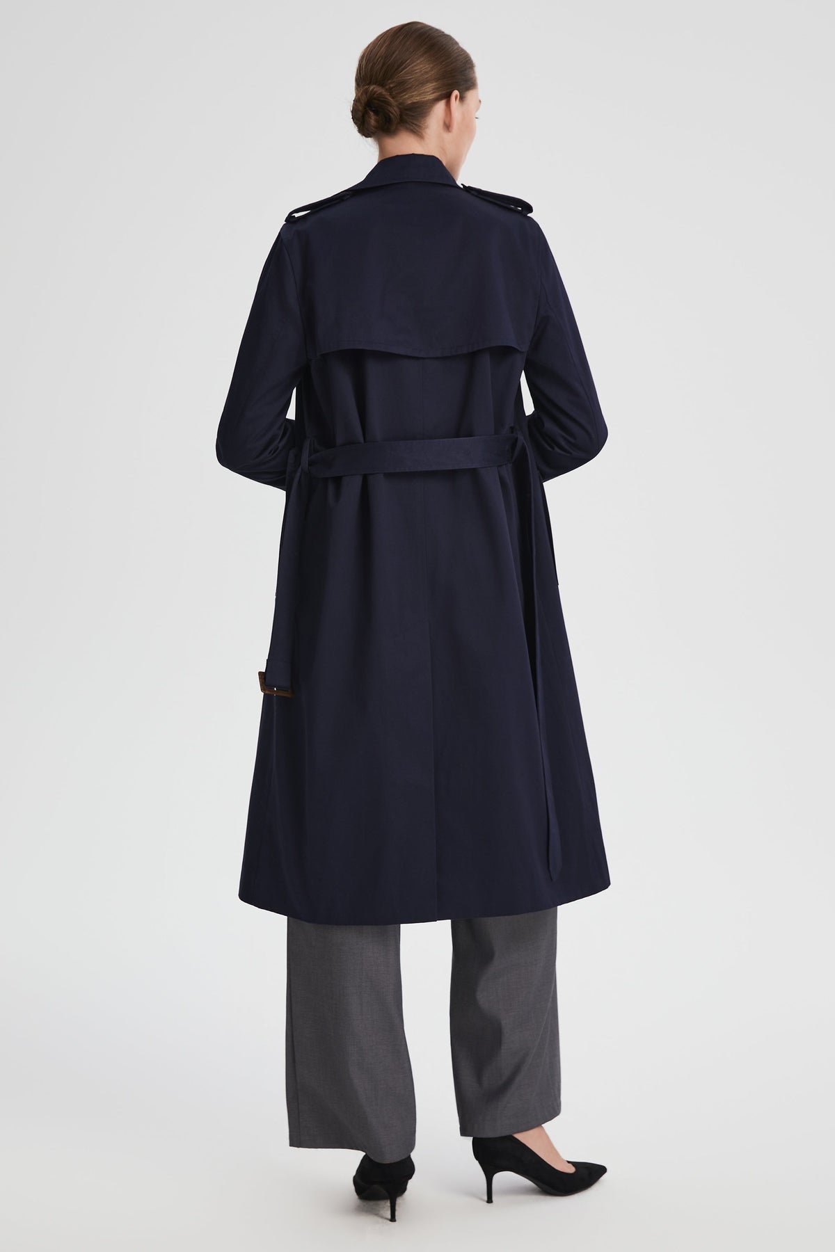 Long Classic Trench Coat