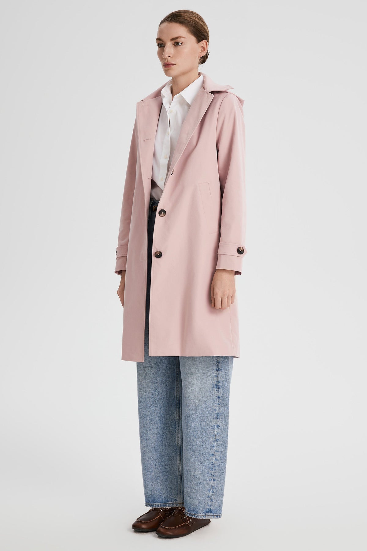 Single-Breasted Trench Coat