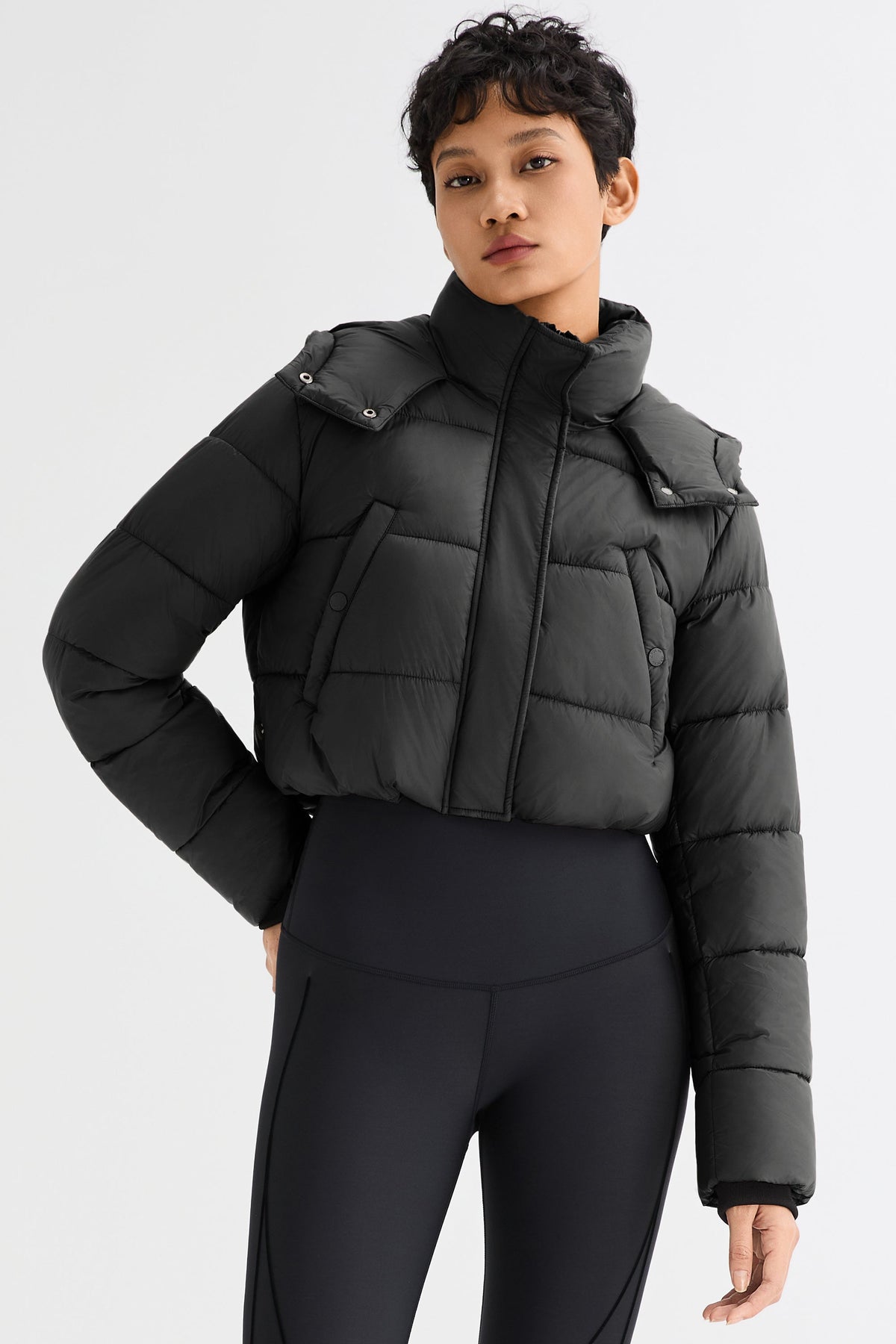 Urban Essential Cropped Lyrella Puffer Jacket