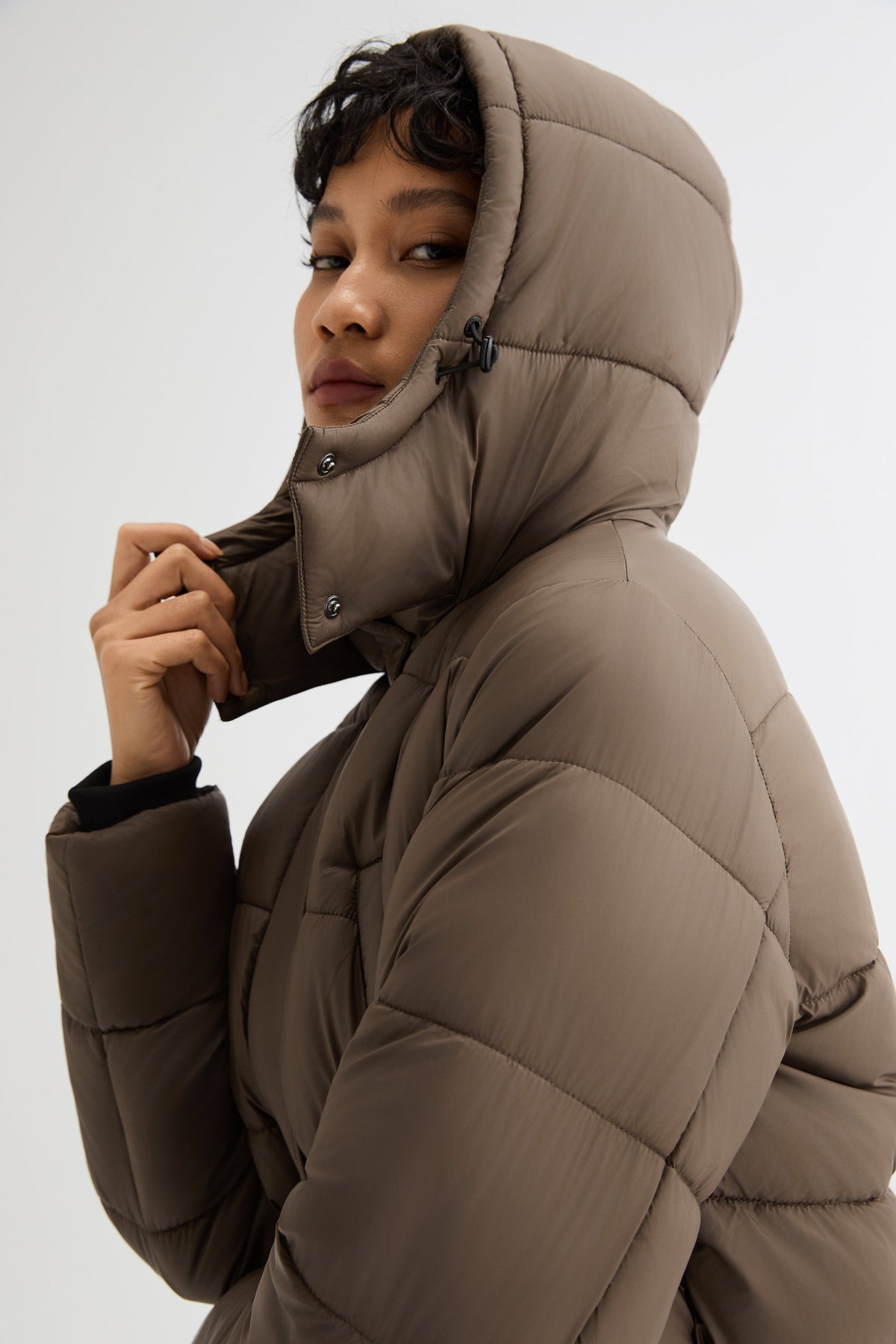 Urban Essential Cropped Lyrella Puffer Jacket
