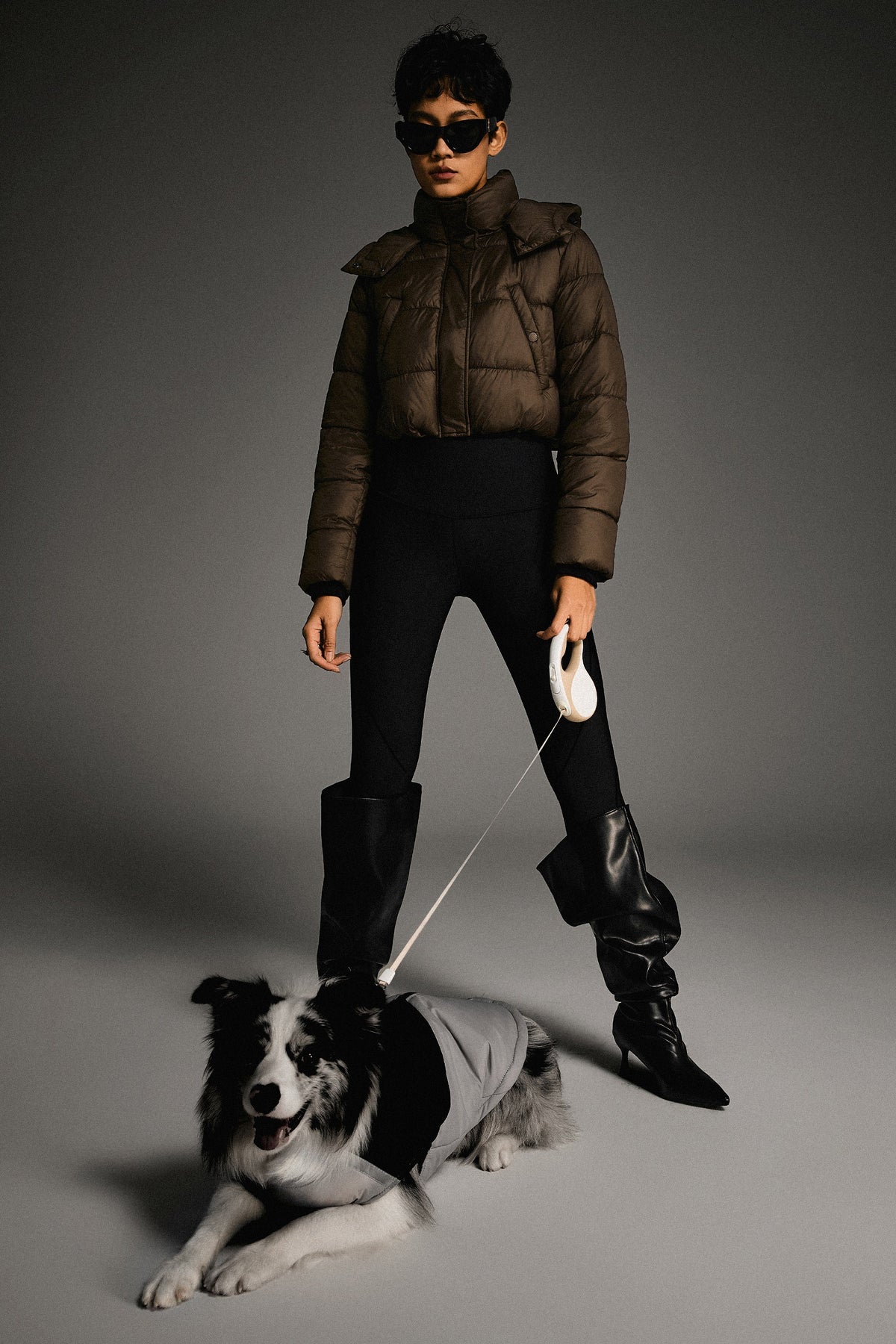 Urban Essential Cropped Lyrella Puffer Jacket