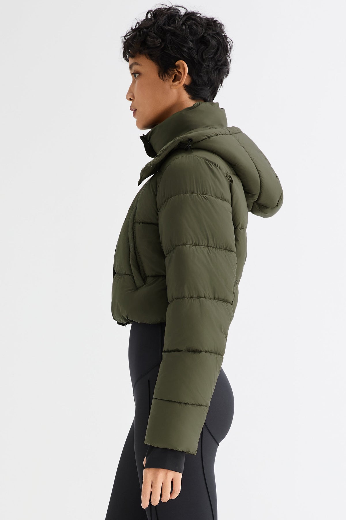 Urban Essential Cropped Lyrella Puffer Jacket