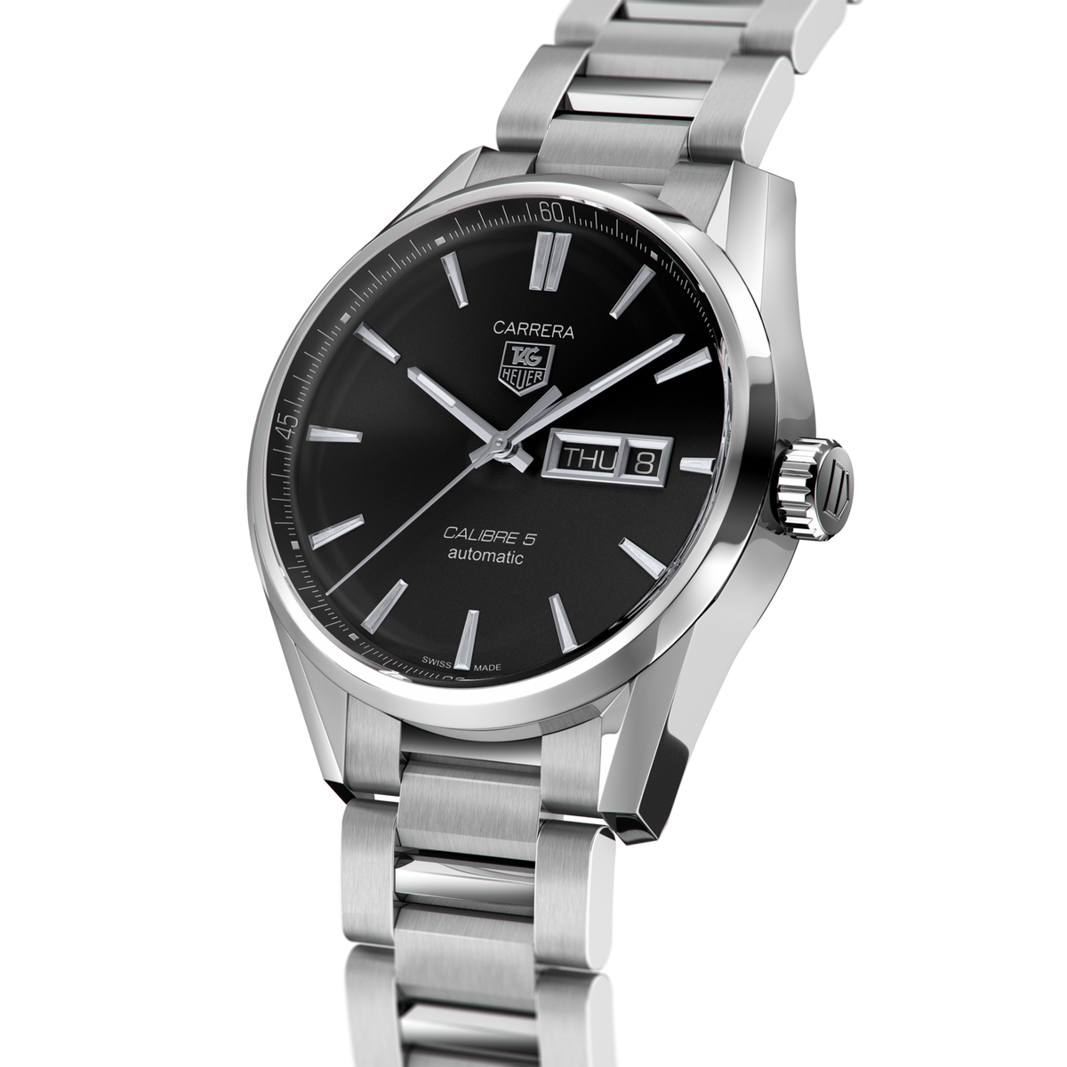 Tag Heuer Carrera Black Dial Watch for Men - WAR201A.BA0723