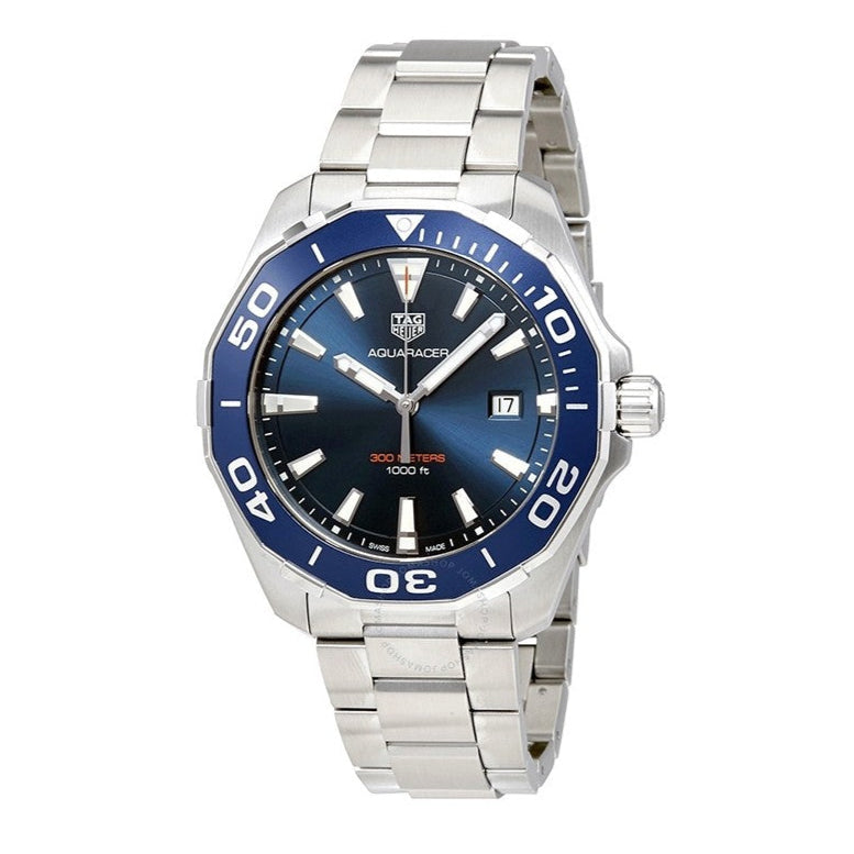 Tag Heuer Aquaracer Blue Dial Watch for Men - WAY101C.BA0746