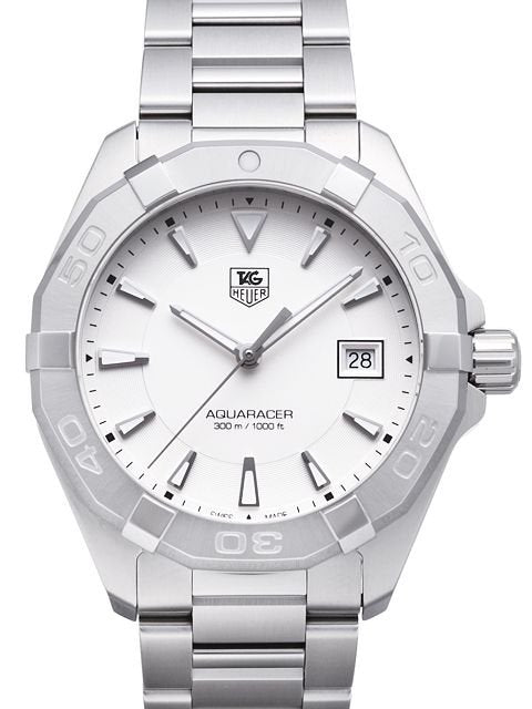 Tag Heuer Aquaracer White Dial Watch for Men - WAY1111.BA0928