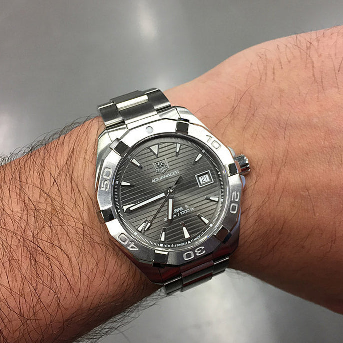 Tag Heuer Aquaracer Anthracite Dial Watch for Men - WAY2113.BA0928