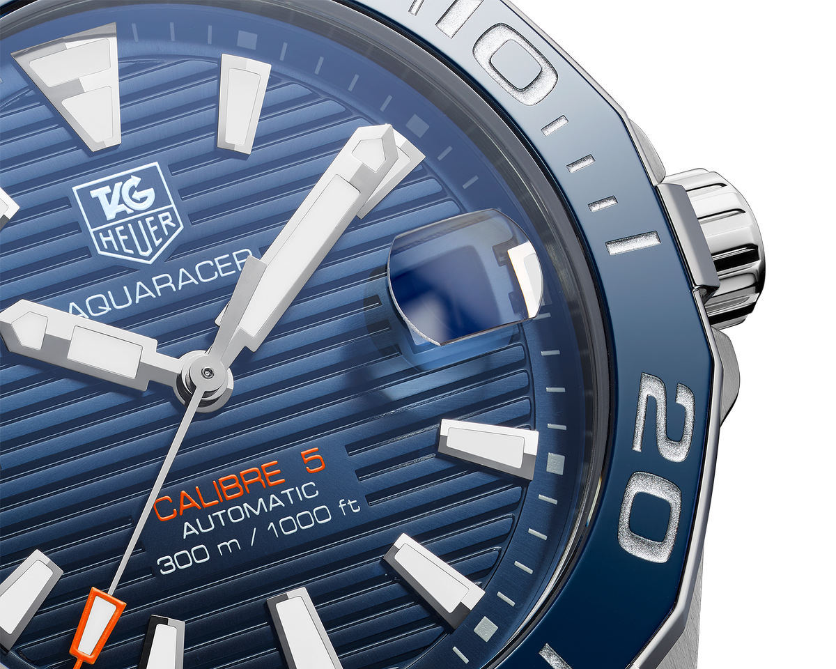 Tag Heuer Aquaracer Blue Dial Watch for Men - WAY211C.BA0928