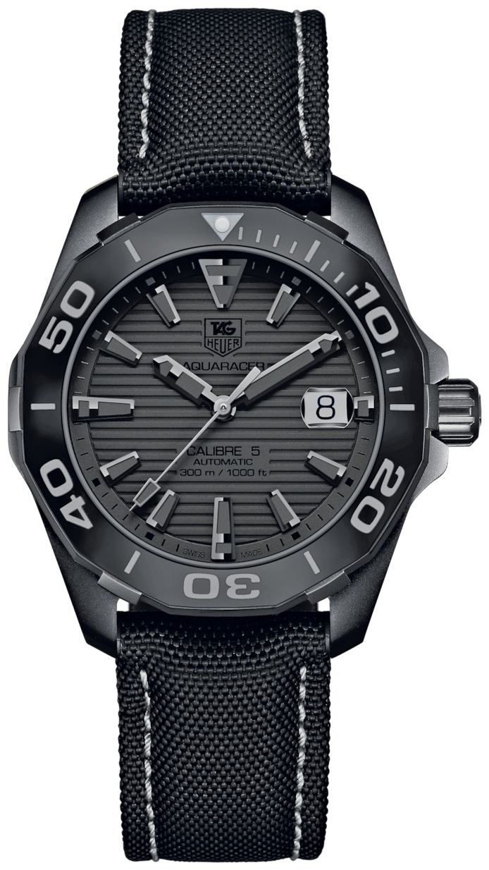 Tag Heuer Aquaracer Black Dial Watch for Men - WAY218B.FC6364