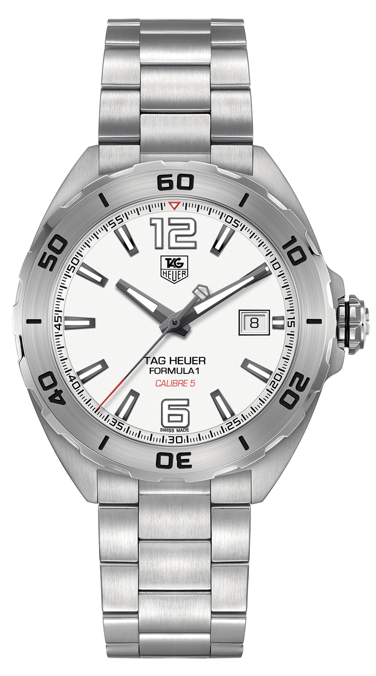 Tag Heuer Formula 1 White Dial Watch for Men - WAZ2114.BA0875