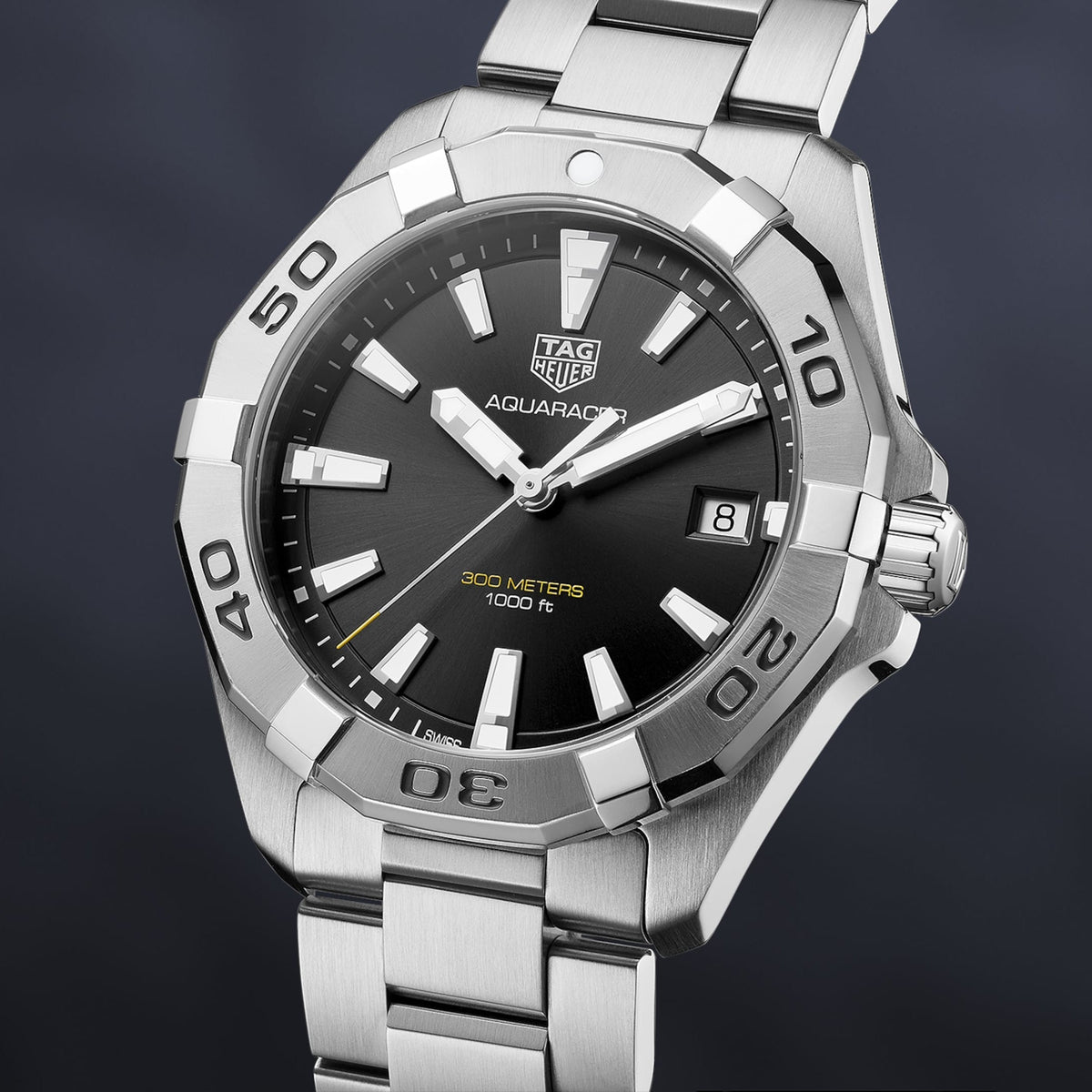 Tag Heuer Aquaracer Black Dial Watch for Men - WBD1110.BA0928