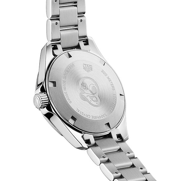 Tag Heuer Aquaracer Diamonds Emerald Green Dial Watch for Women - WBD1316.BA0740