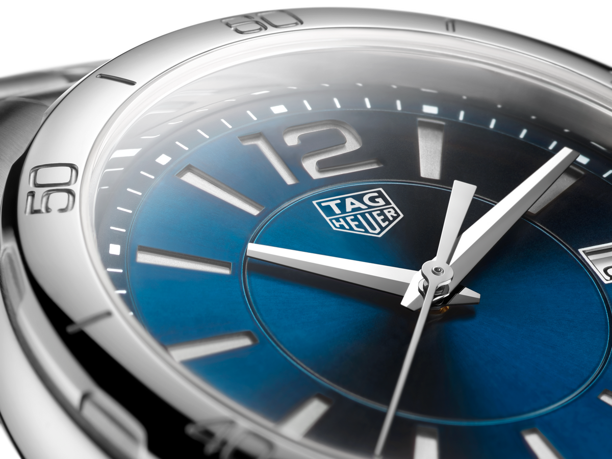 Tag Heuer Formula 1 Quartz Blue Dial Blue Leather Strap Watch for Women - WBJ1312.FC8231