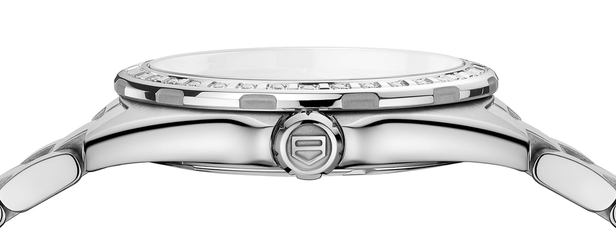 Tag Heuer Formula 1 Quartz Diamonds Blue Dial Silver Steel Strap Watch for Women - WBJ1316.BA0666