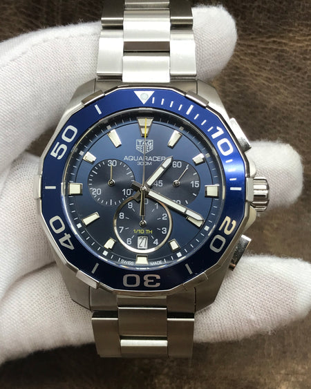 Tag Heuer Aquaracer Blue Dial Watch for Men - CAY111B.BA0927